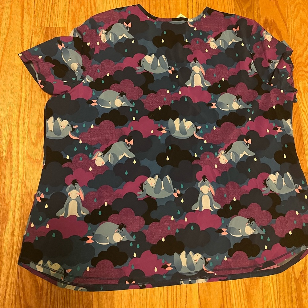 Disney Scrub Top